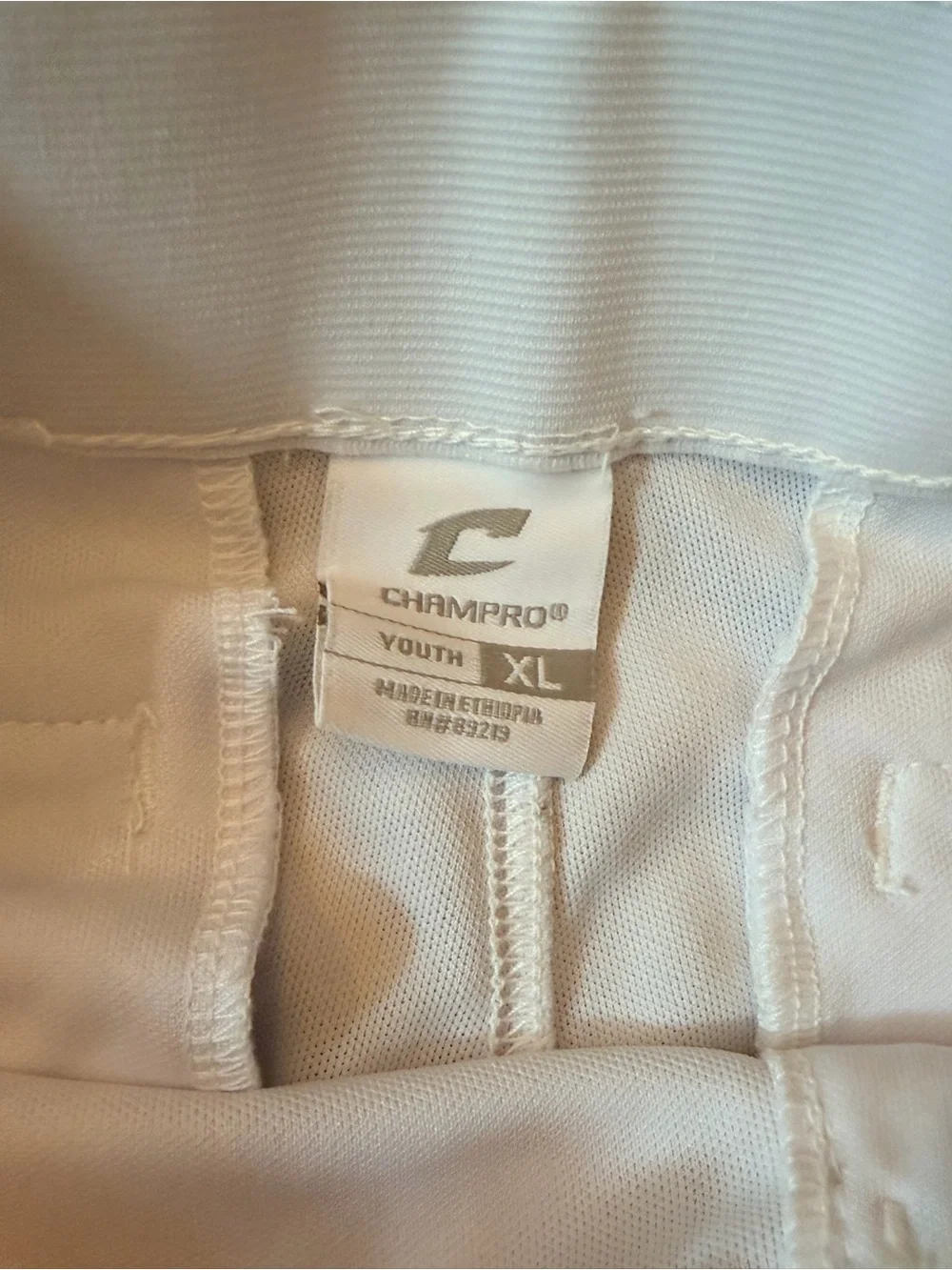 CHAMPRO Youth XL Baseball Pants | White | NWT ⚾️